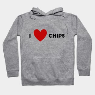 I Heart Chips Hoodie